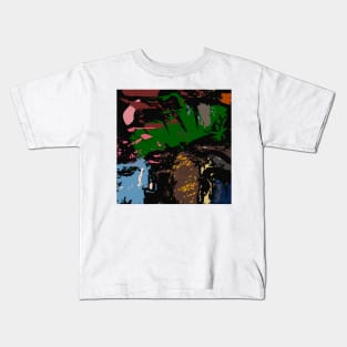 Abstract Digital Painting of Errada Art ADP001 Kids T-Shirt